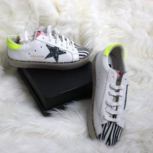 Golden Goose Hi Stars Deluxe Brand 4- Super-Stars! NWOT Size 8